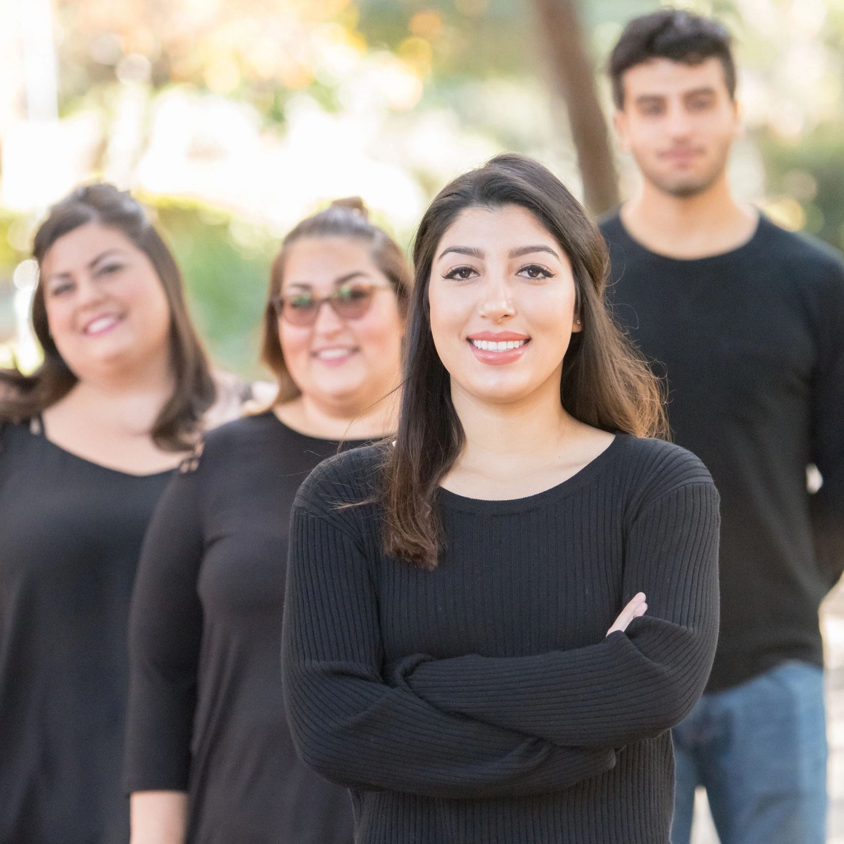 Team portrait representing content strategist