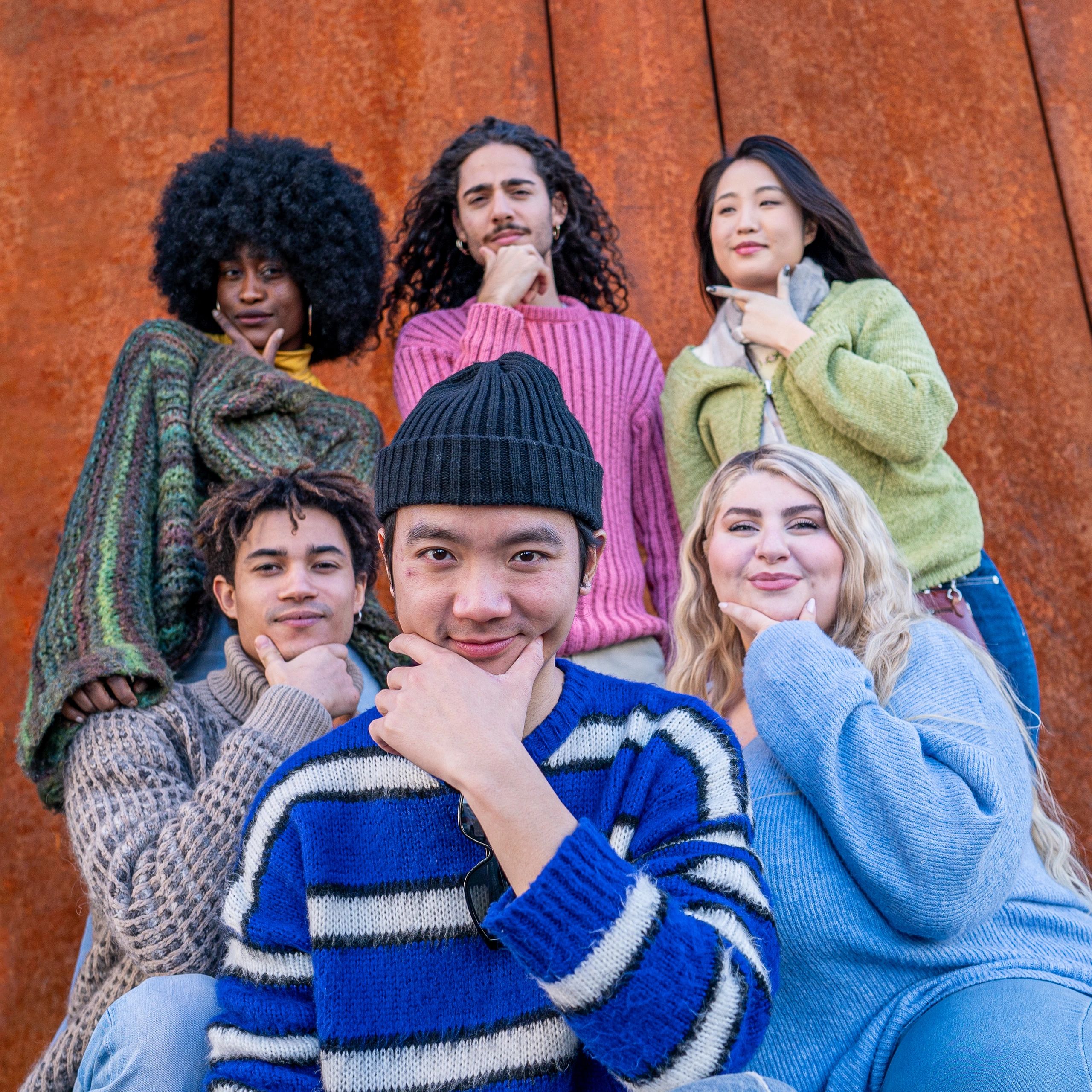 Team portrait representing creative lead